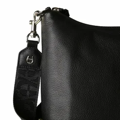Clearance AIGNER Zita Umhängetasche Leder 27 cm black
