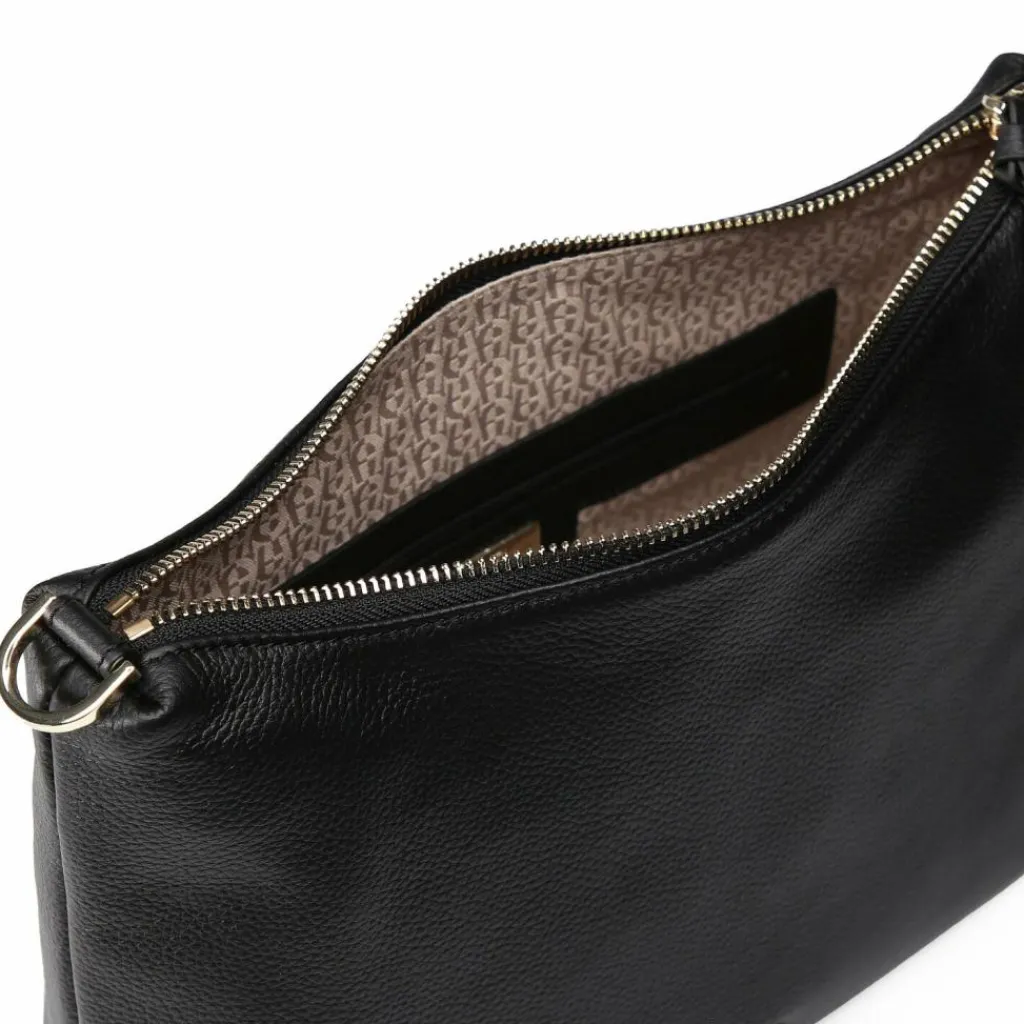 Clearance AIGNER Zita Umhängetasche Leder 27 cm black