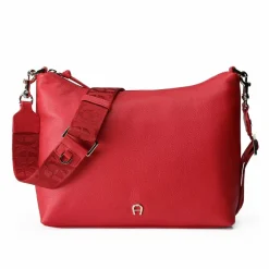 AIGNER Umhängetaschen<Zita Umhängetasche Leder 27 cm lipstick red