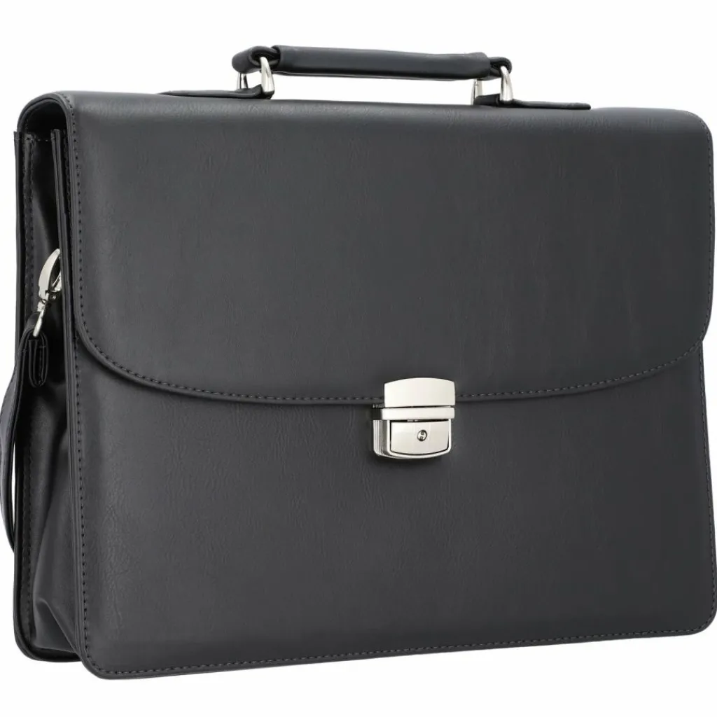Alassio Aktentaschen<Anzio Aktentasche 38 cm schwarz