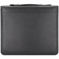 Alassio Mappen Aller Art<Arezzo Schreibmappe Leder 36 cm schwarz