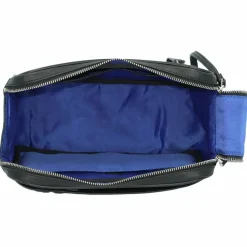 Alassio Kulturbeutel<Kulturbeutel Leder 24.5 cm schwarz