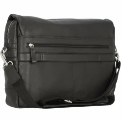 Online Alassio Oro Messenger Leder 38 cm Laptopfach schwarz