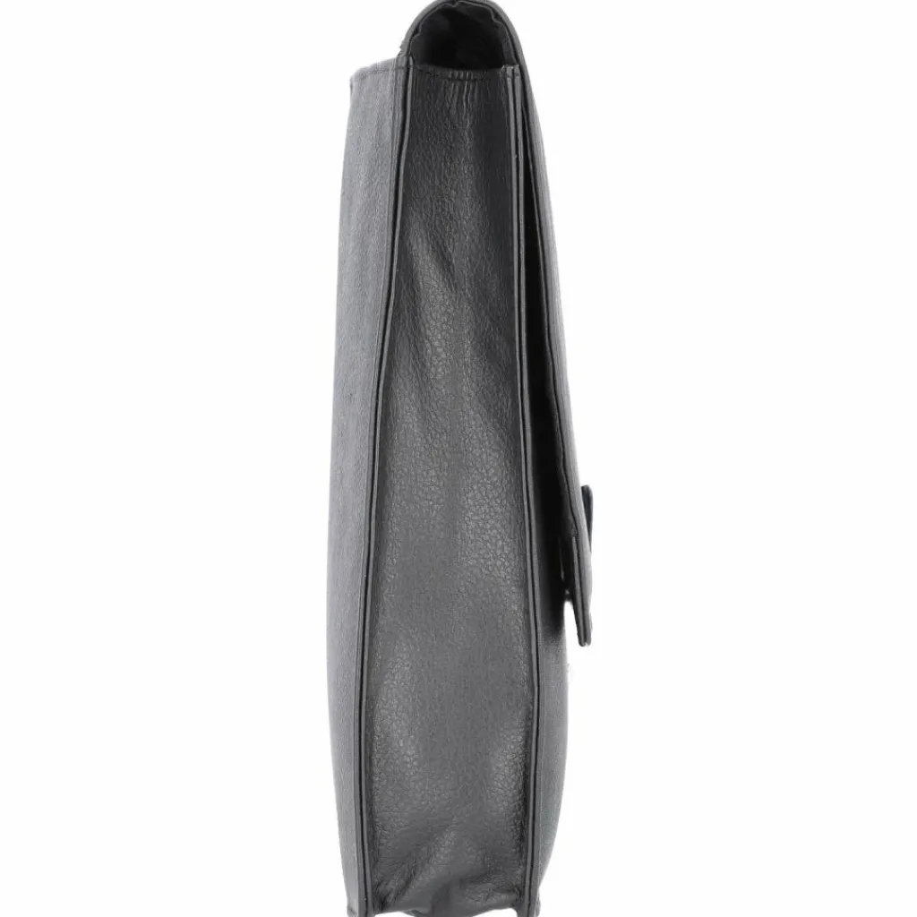 Alassio Mappen Aller Art<Tissano Aktenmappe Leder 34 cm schwarz