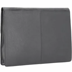 Alassio Mappen Aller Art<Tissano Aktenmappe Leder 34 cm schwarz