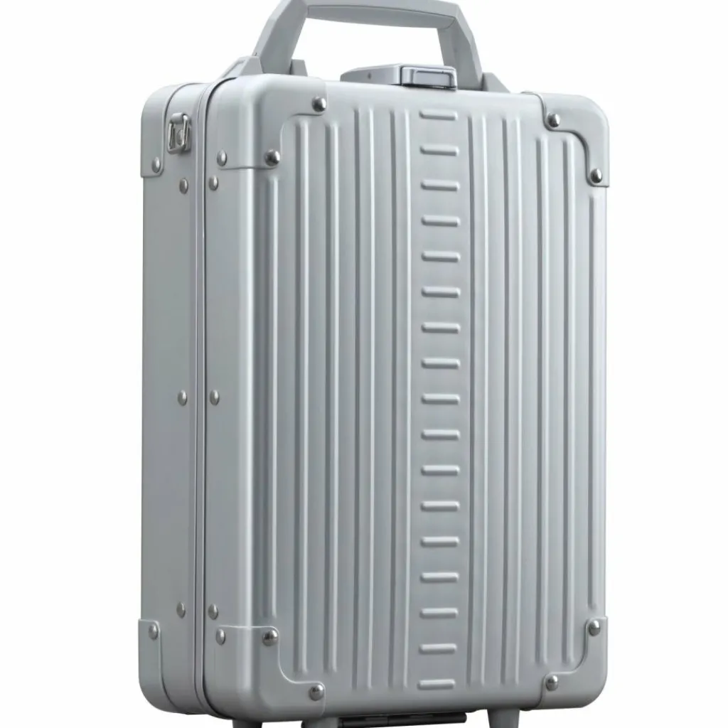 Aleon Aluminum Vertical Aktenkoffer 25 cm Laptopfach platinum