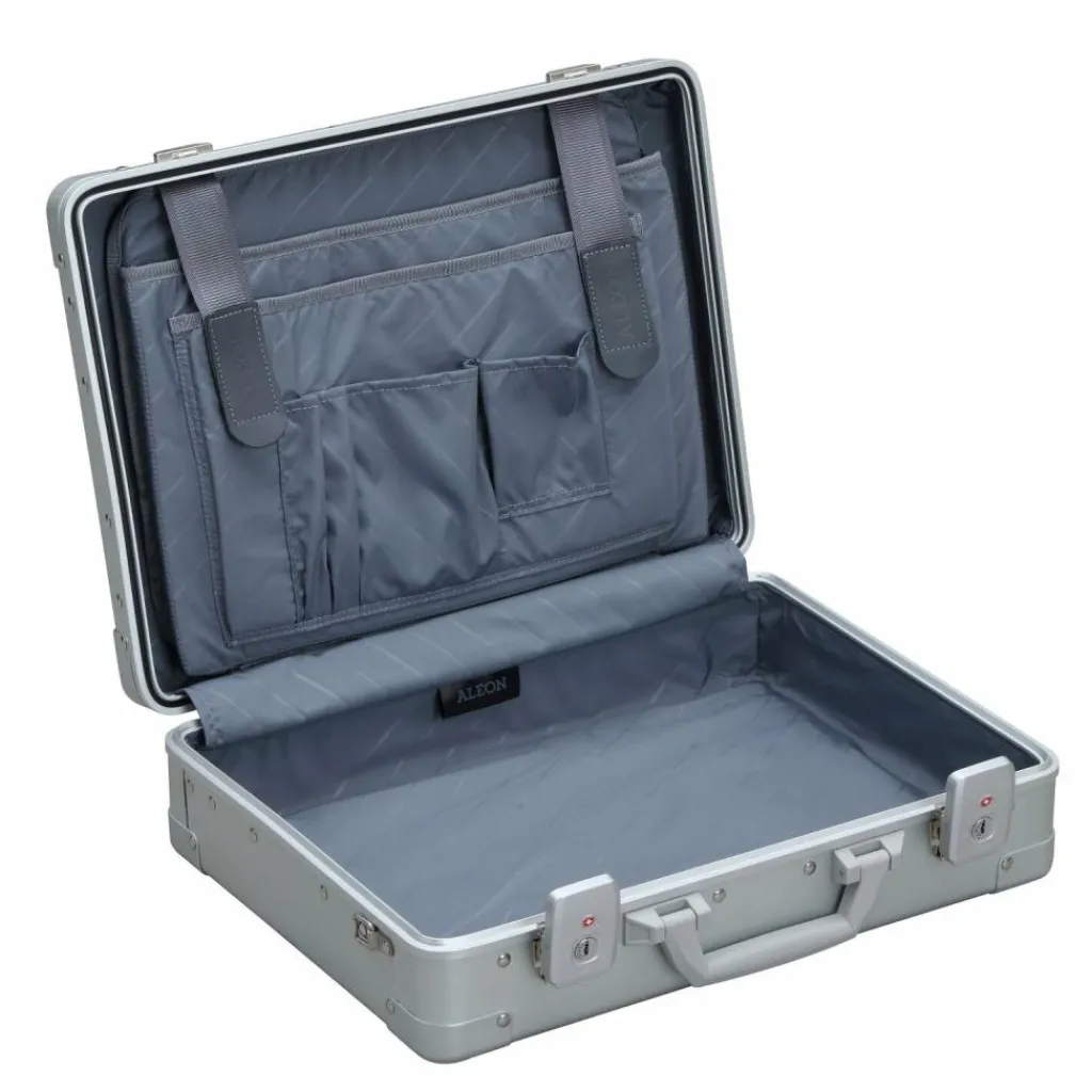 Online Aleon Attache Aktenkoffer 43 cm Laptopfach platinum