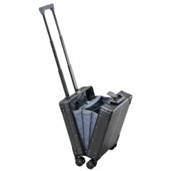 Aleon Hartgepäck Kabinengepäck|4-Rollen Kabinentrolleys<Business 4-Rollen Businesstrolley 42 cm Laptopfach schwarz