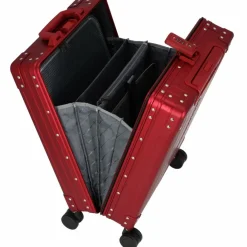 Clearance Aleon Business 4-Rollen Businesstrolley 55 cm ruby