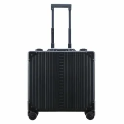 Aleon Businesstrolleys Ohne Laptopfach|Hartgepäck Kabinengepäck<Deluxe 4-Rollen Businesstrolley 45 cm schwarz