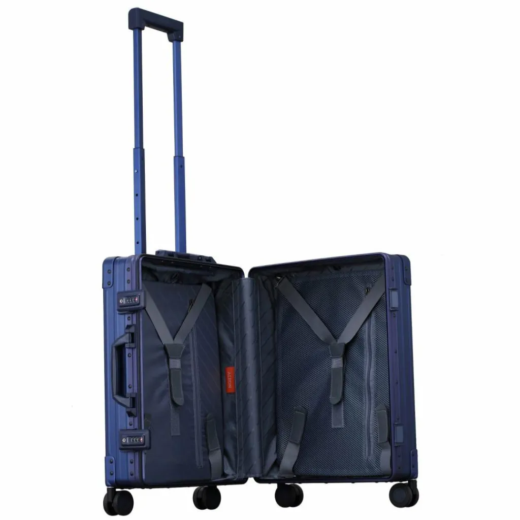 Outlet Aleon Traveler International 4-Rollen Kabinentrolley 55 cm sapphire