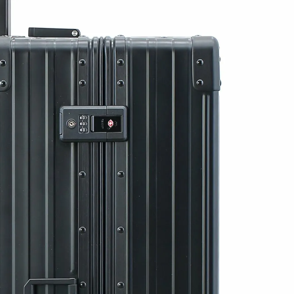 Aleon Hartgepäck|4-Rollen Koffer<Traveler Macro 4-Rollen Trolley 77 cm onyx