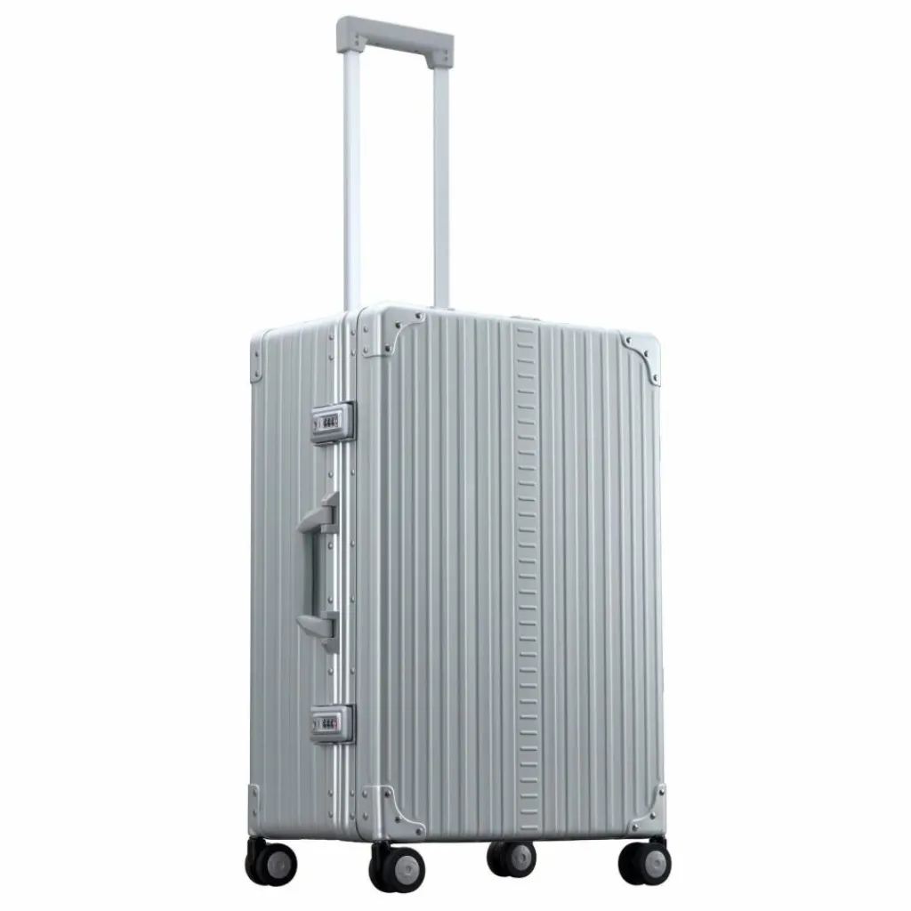Aleon Traveler 4-Rollen Trolley 67 cm mit Kleidersack