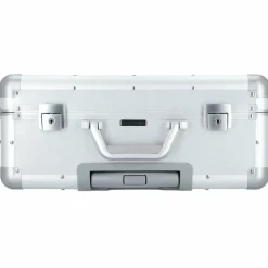 New Alumaxx 2-Rollen Businesstrolley Laptopfach 37 cm silber matt