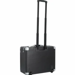 Alumaxx Pilotenkoffer|Laptoptaschen<2-Rollen Pilotentrolley 47 cm Laptopfach schwarz matt