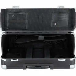 Alumaxx Pilotenkoffer|Laptoptaschen<2-Rollen Pilotentrolley 47 cm Laptopfach schwarz matt