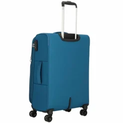 Discount American Tourister Blazing Ride 4 Rollen Kofferset 3-teilig mit Dehnfalte teal-orange