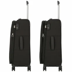 American Tourister Koffersets Als Weichgepäck|Koffersets 3-Teilig<Blazing Ride 4 Rollen Kofferset 3-teilig mit Dehnfalte black-grey