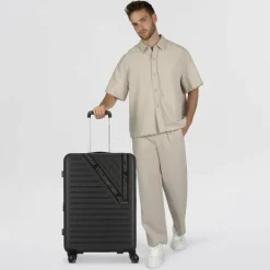 American Tourister Dynabelt 4 Rollen Trolley 66 cm mit Dehnfalte