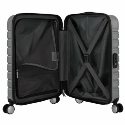 Sale American Tourister Flashline 4 Rollen Kabinentrolley 55 cm sky silver