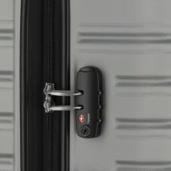 Sale American Tourister Flashline 4 Rollen Trolley 78 cm mit Dehnfalte sky silver