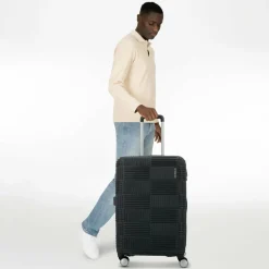 Sale American Tourister Geoblast 4 Rollen Trolley 66 cm black