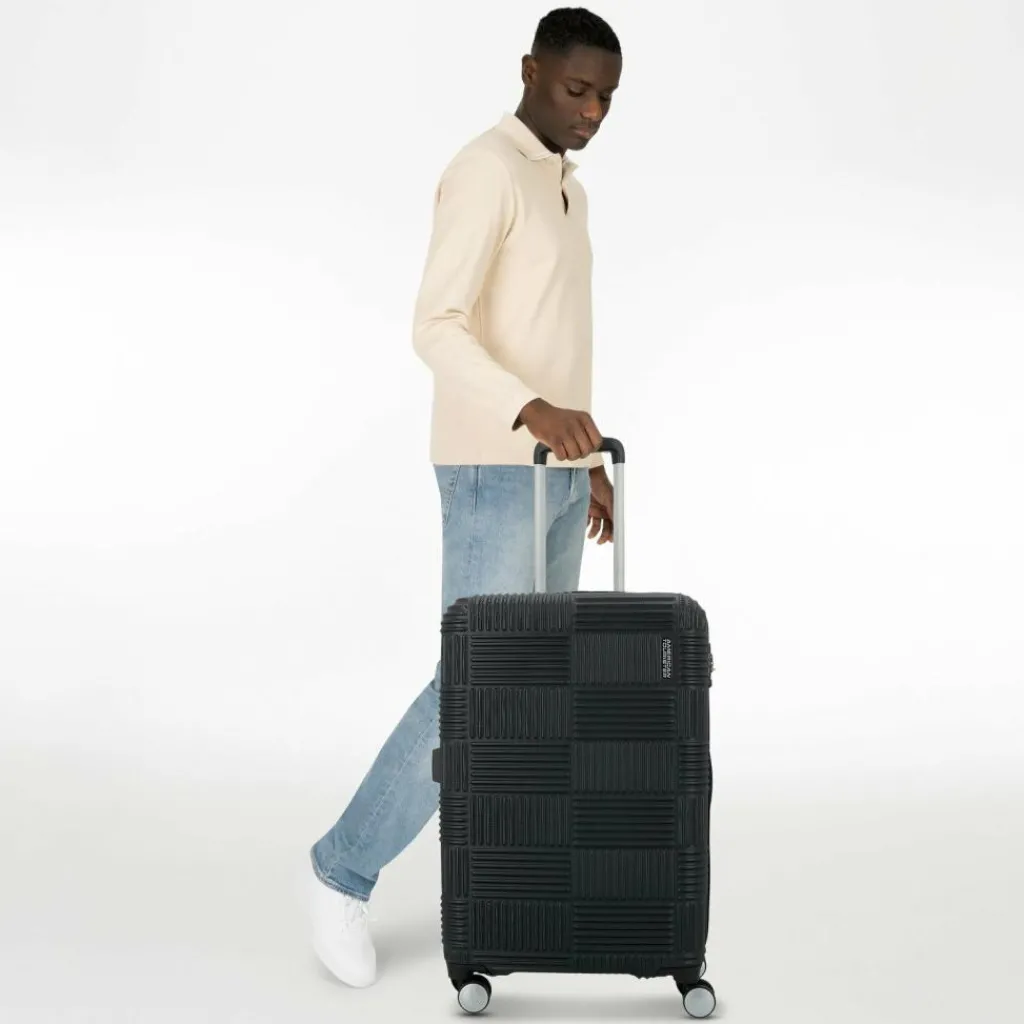 Sale American Tourister Geoblast 4 Rollen Trolley 66 cm black