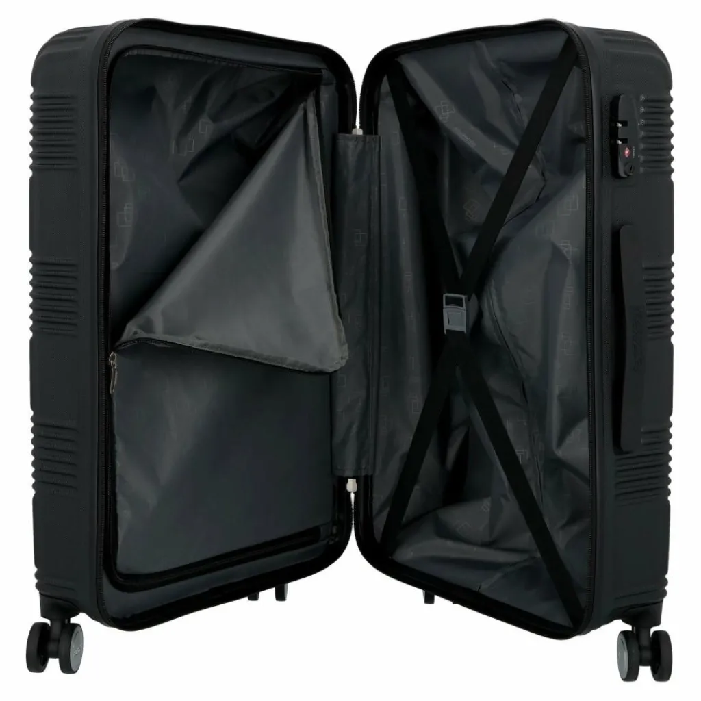 Sale American Tourister Geoblast 4 Rollen Trolley 66 cm black