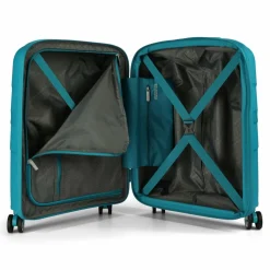 Clearance American Tourister Starvibe 4 Rollen Kabinentrolley 55 cm verdigris