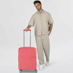 American Tourister Starvibe 4 Rollen Kabinentrolley 55 cm sun kissed coral