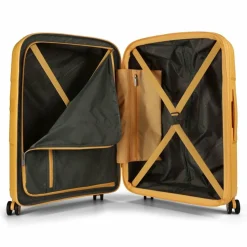 Outlet American Tourister Starvibe 4 Rollen Trolley 67 cm mit Dehnfalte metallic banana