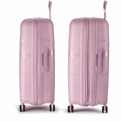 American Tourister Hartgepäck|4-Rollen Koffer<Starvibe 4 Rollen Trolley 77 cm mit Dehnfalte metallic pastel lavender