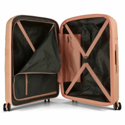 American Tourister Hartgepäck|4-Rollen Koffer<Starvibe 4 Rollen Trolley 67 cm mit Dehnfalte metallic peach