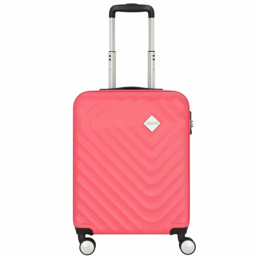 New American Tourister Summer Square 4 Rollen Kabinentrolley 55 cm deep sea coral