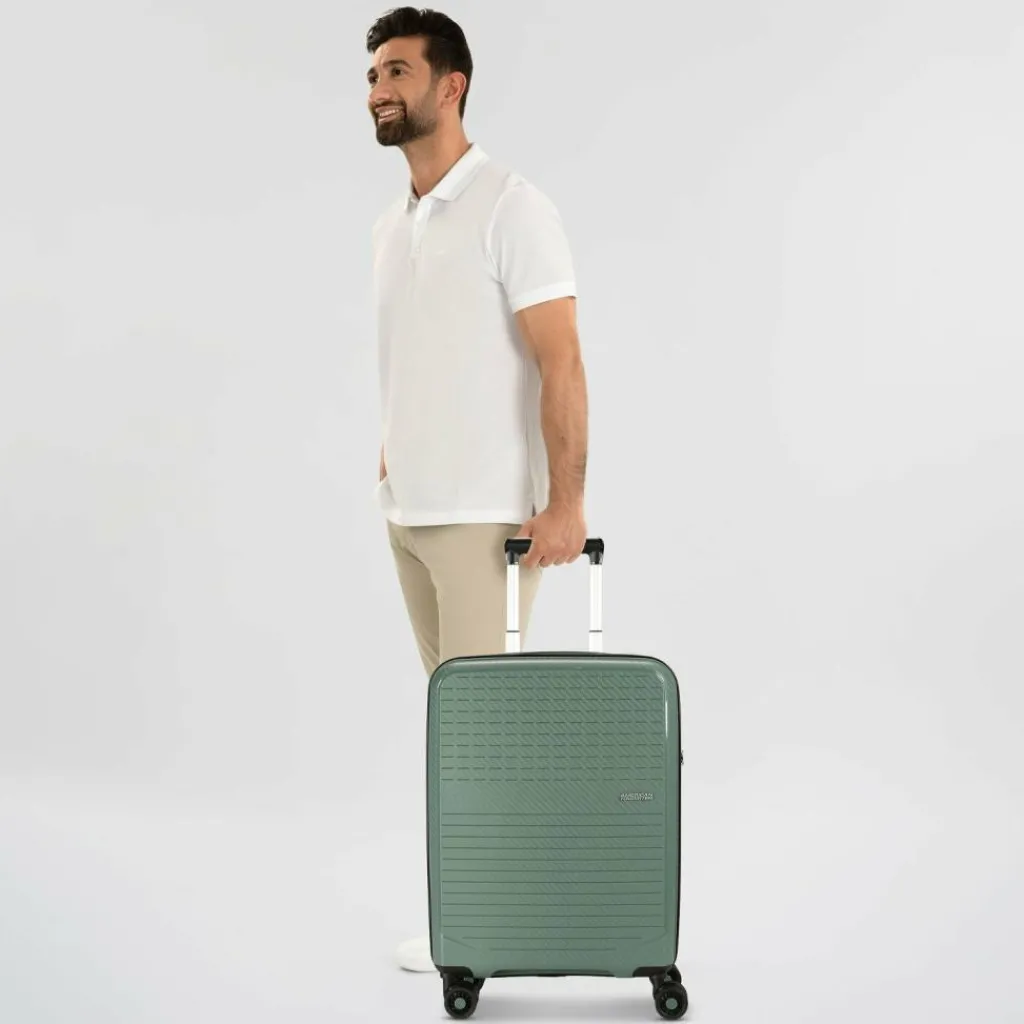 American Tourister Summer Hit 4 Rollen Kabinentrolley 55 cm dark olive