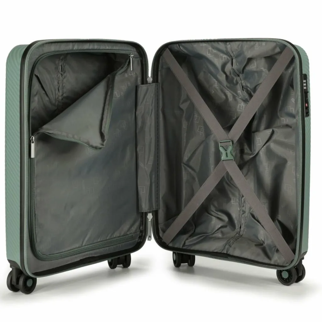 American Tourister Summer Hit 4 Rollen Kabinentrolley 55 cm dark olive