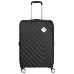 Outlet American Tourister Summer Square 4 Rollen Trolley 67 cm mit Dehnfalte black