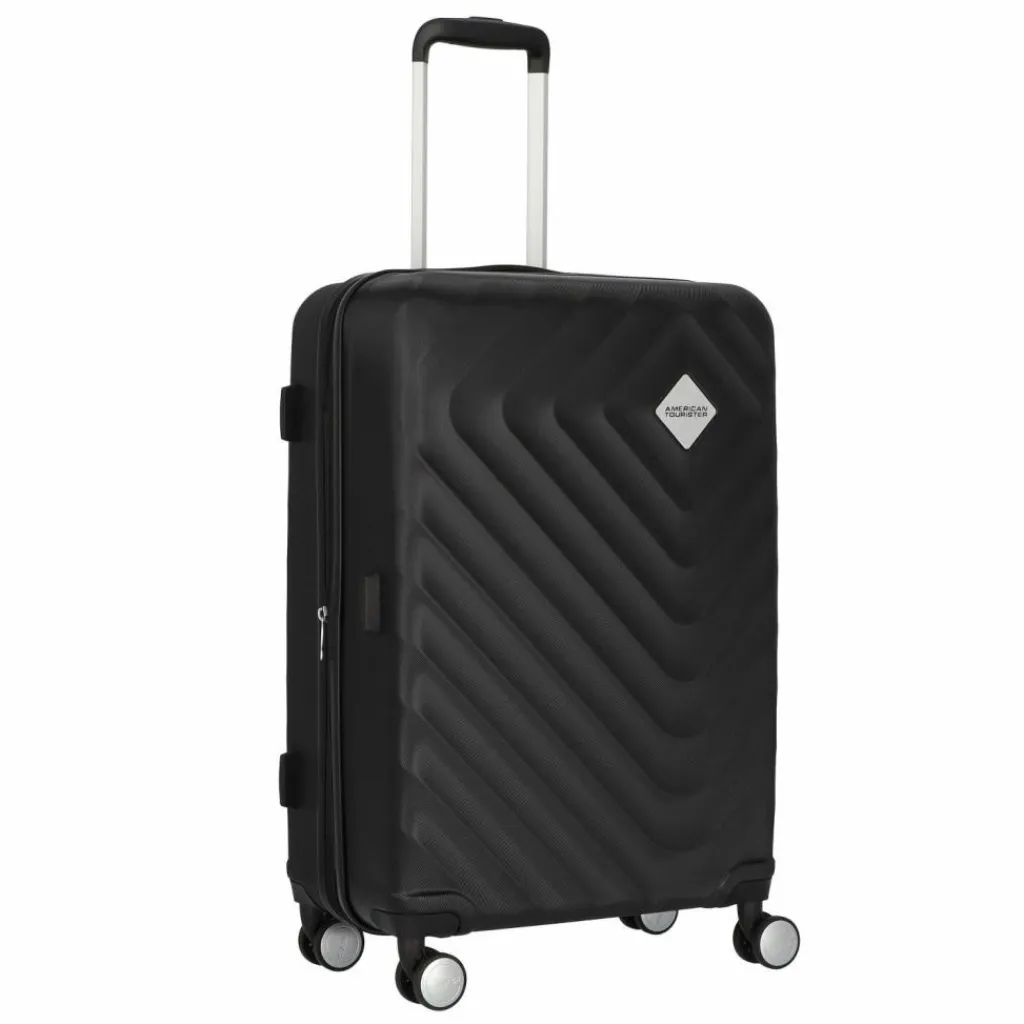 Outlet American Tourister Summer Square 4 Rollen Trolley 67 cm mit Dehnfalte black