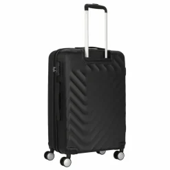 Outlet American Tourister Summer Square 4 Rollen Trolley 67 cm mit Dehnfalte black