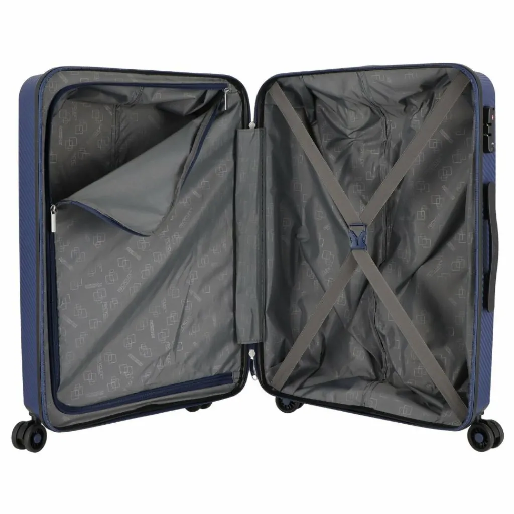 Sale American Tourister Summer Hit 4 Rollen Trolley 67 cm navy