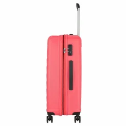 American Tourister Hartgepäck|4-Rollen Koffer<Summer Square 4 Rollen Trolley 67 cm mit Dehnfalte deep sea coral