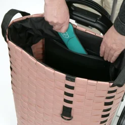 Clearance Andersen Shopper Alu Star Shopper Silja Einkaufstrolley 65 cm terra pink