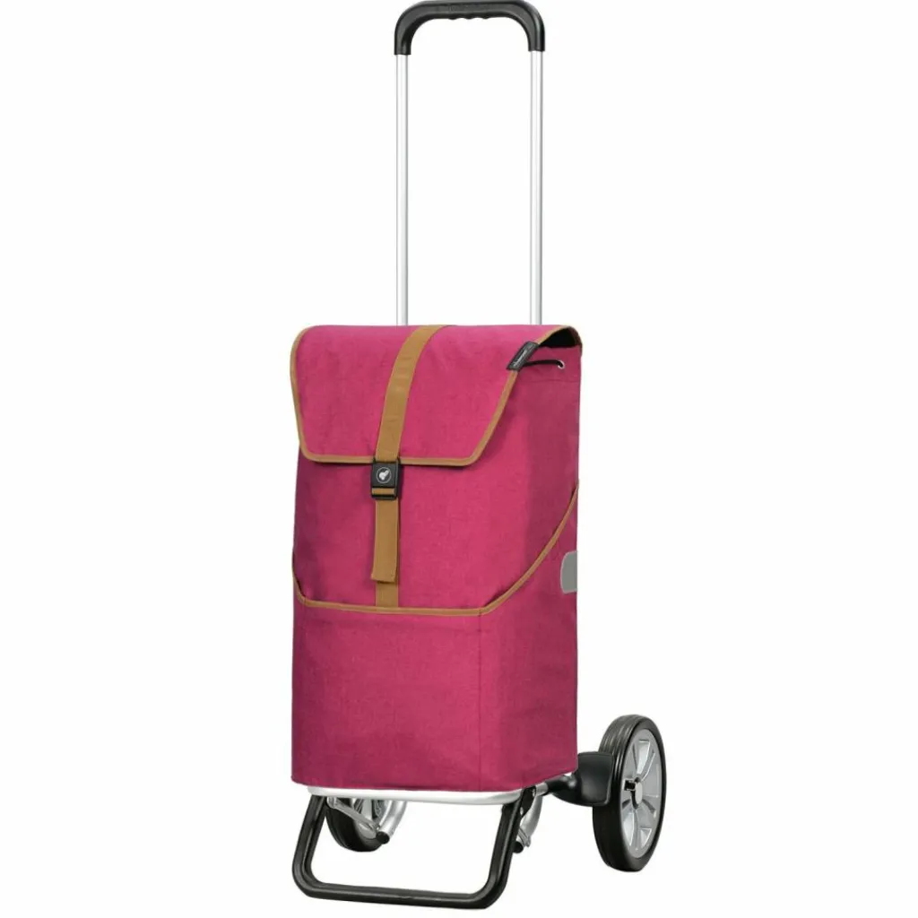 Andersen Shopper Alu Star Shopper Auke Einkaufstrolley 59 cm rubin