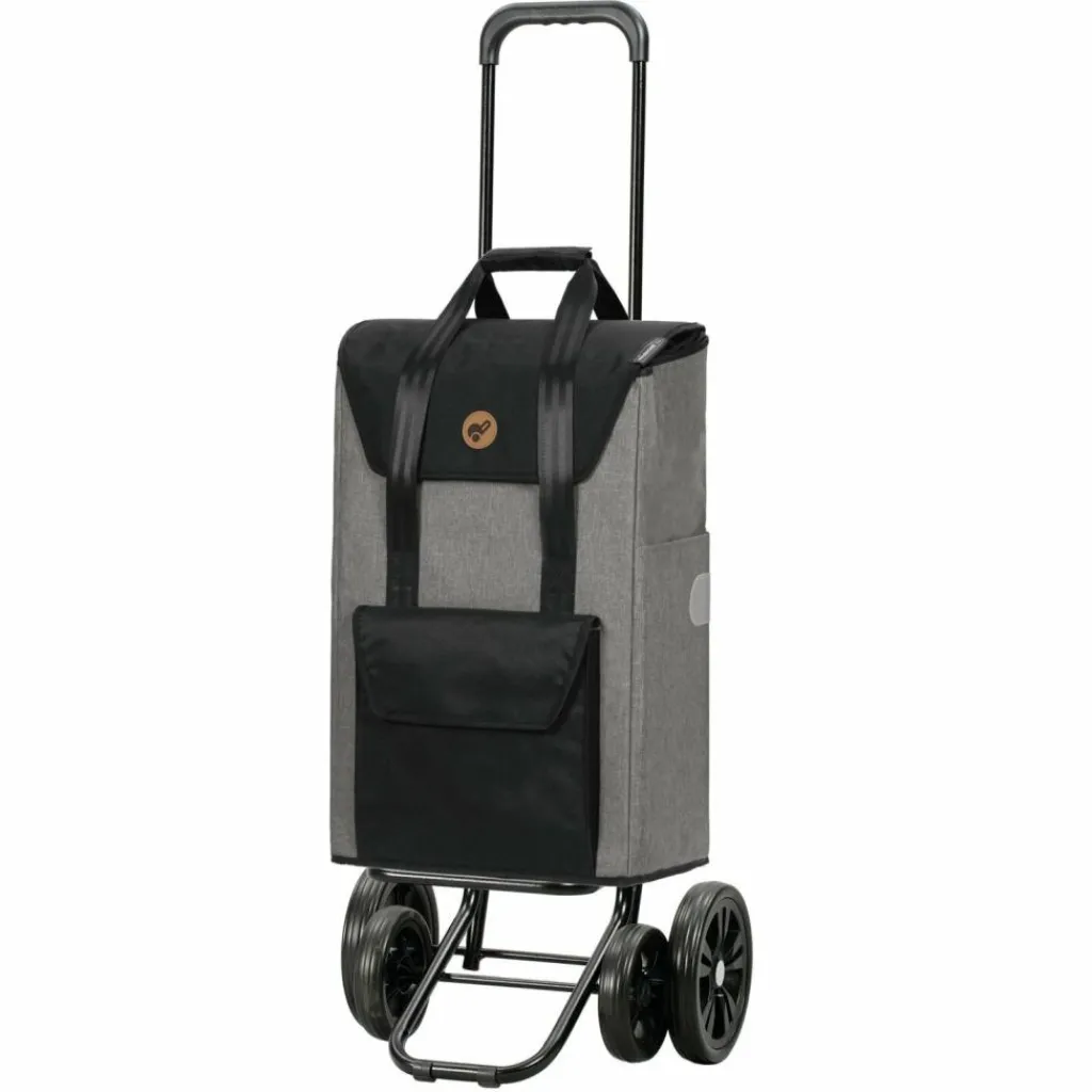 Andersen Shopper Einkaufstrolleys<Quattro Shopper Senta Einkaufstrolley 58 cm grau 1