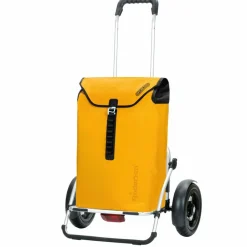 Andersen Shopper Royal Shopper Plus Ortlieb Einkaufstrolley 65 cm mit Lufträdern gelb