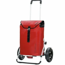 Andersen Shopper Einkaufstrolleys<Royal Shopper Plus Ortlieb Einkaufstrolley 65 cm mit Lufträdern rot