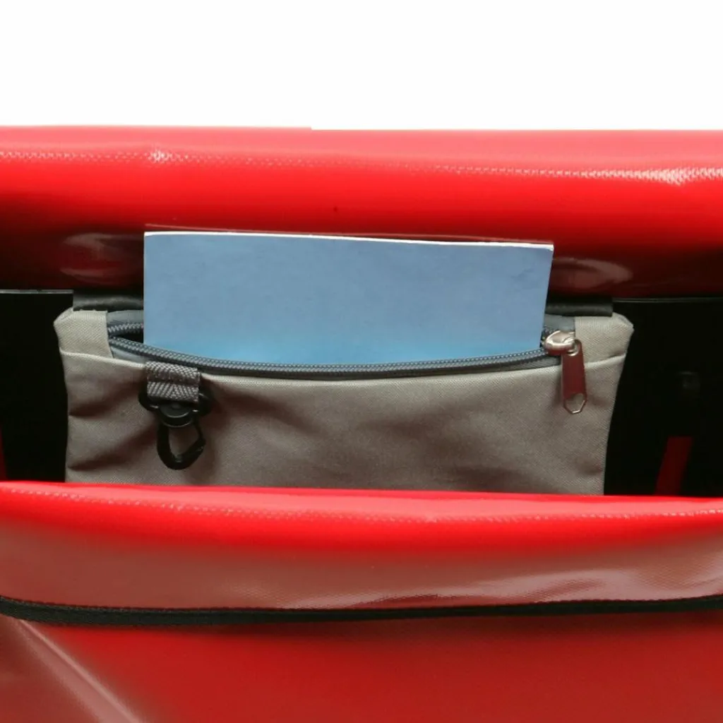 Outlet Andersen Shopper Royal Shopper Ortlieb Einkaufstrolley 65 cm mit Lufträdern rot