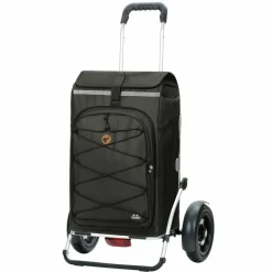 Hot Andersen Shopper Royal Shopper Plus Fado 2.0 Einkaufstrolley 72 cm mit Lufträdern schwarz