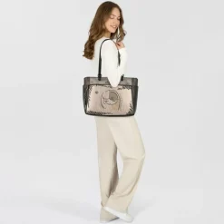 Anekke Henkeltaschen|Schultertaschen<Natur Koko Schultertasche 41 cm mehrfarbig