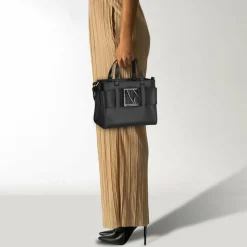 Armani Exchange Henkeltaschen<Handtasche 24 cm nero